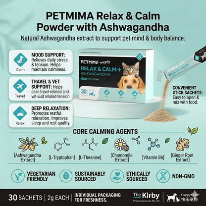 PETMIMA Relax & Calm + Ashwagandha 30x2g