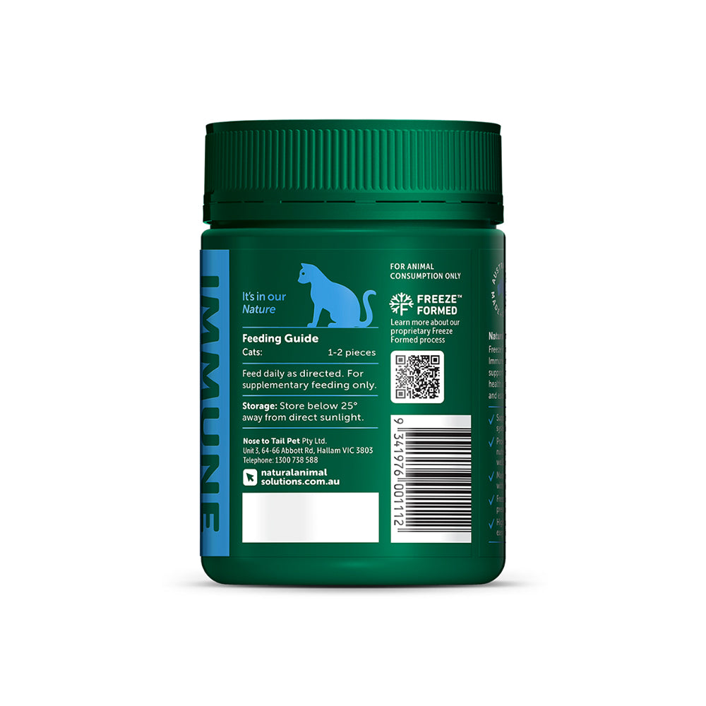 NATURAL ANIMAL SOLUTIONS Freeze Formed Feline Immune Health Bites For Cats – Product information image 3