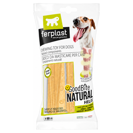 FERPLAST GoodBite Natural Helix Sticks Cereal Dog Toy