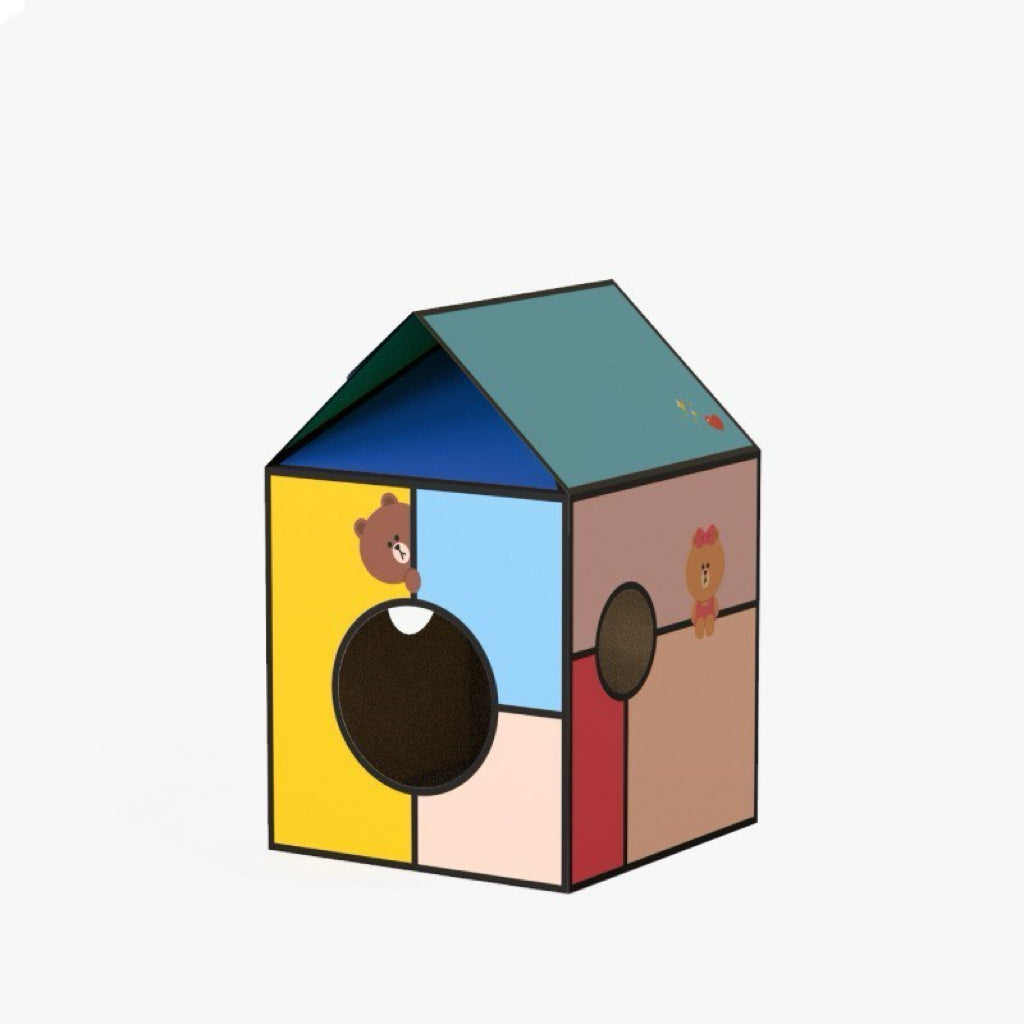 PIDAN x LINE FRIENDS Cat Scratcher Hut