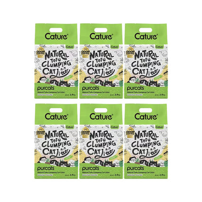 CATURE Green Tea Tofu Clumping Cat Litter