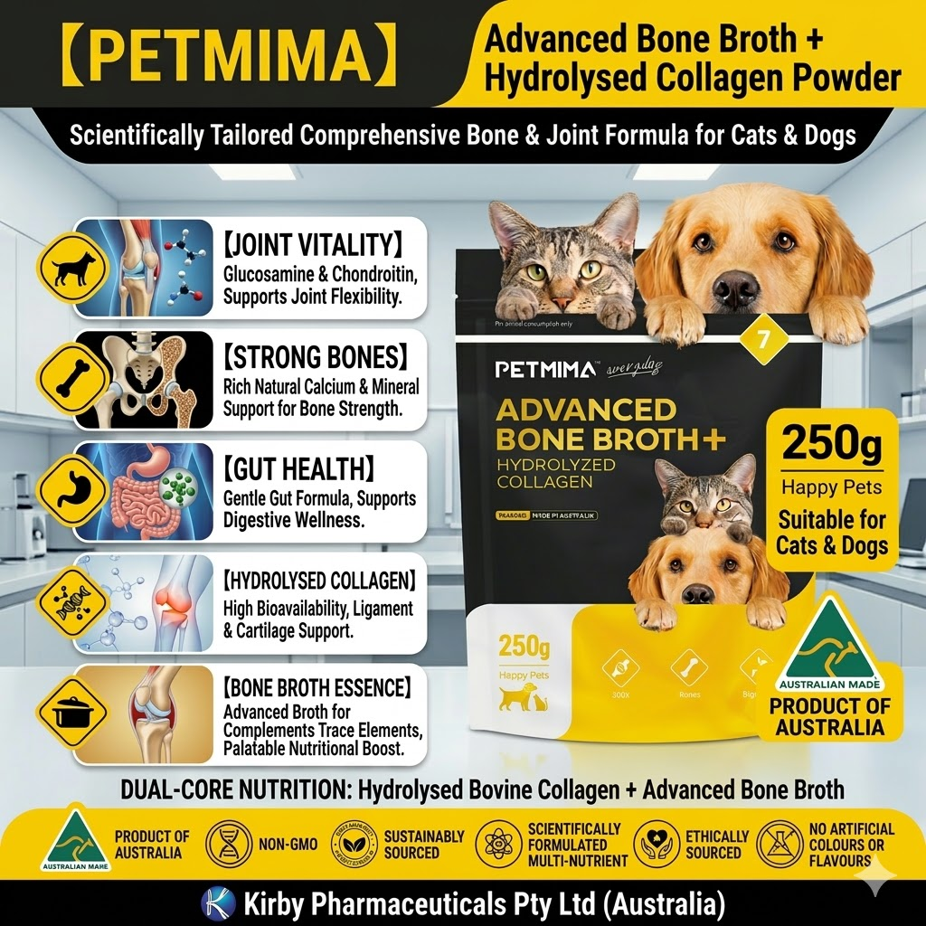 PETMIMA Pure Bone Broth + Hydrolyzed Collagen 250g