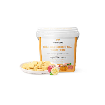 OKEY DOGGY Freeze Dried Digestion Care Multifunctional Yoghurt Pet Treats 50g