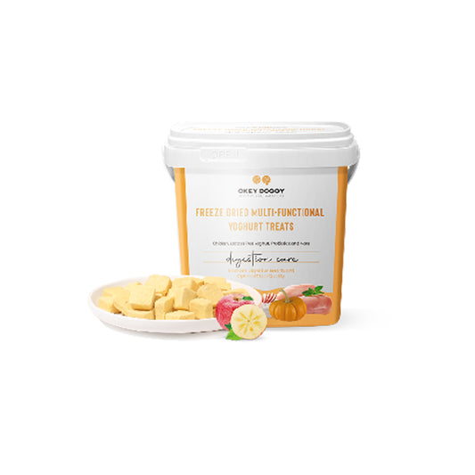 OKEY DOGGY Freeze Dried Digestion Care Multifunctional Yoghurt Pet Treats 50g