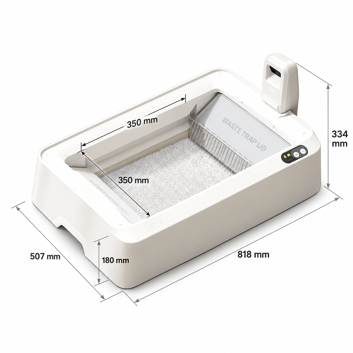 PETKIT Purobot Crystal Duo With Camera Self-Cleaning Cat Litter Box