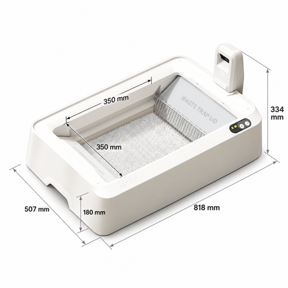 PETKIT Purobot Crystal Duo With Camera Self-Cleaning Cat Litter Box