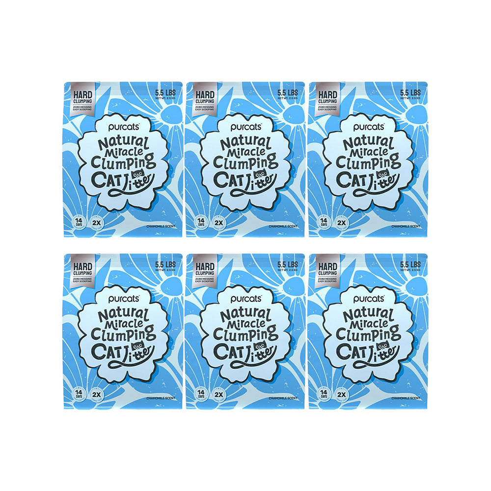 CATURE Natural Miracle Cassava Cat Litter - Chamomile Scent 2.5Kg