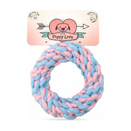 PUPPY LOVE Fleece Ring 15cm