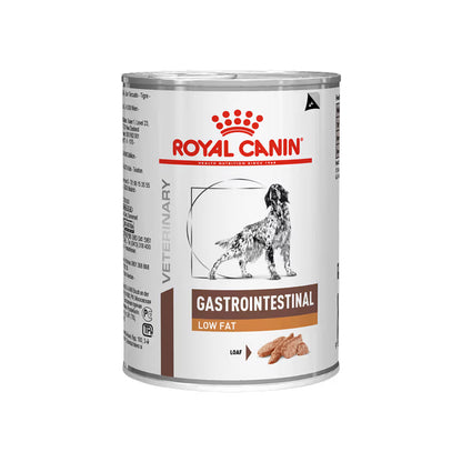 Royal Canin Gastrointestinal Low Fat Adult Wet Dog Food Cans 420g — 9003579024515 variant white-background front packshot