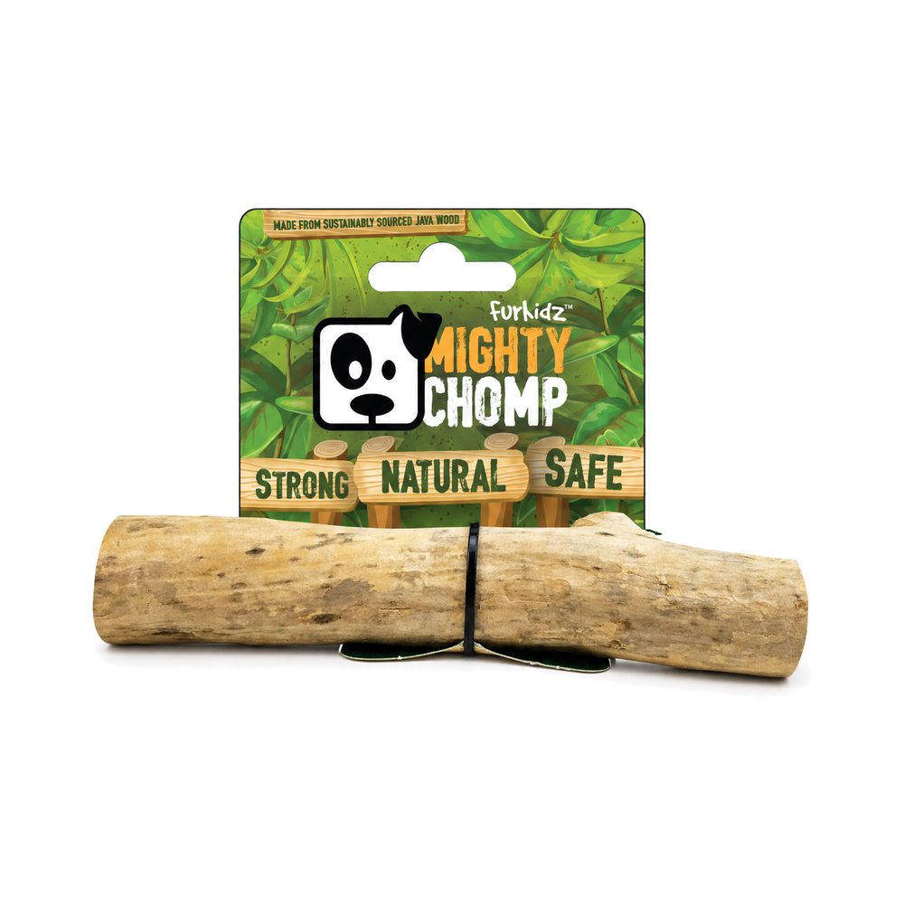 FURKIDZ Mighty Chomp Java Wood Dog Chew Toy