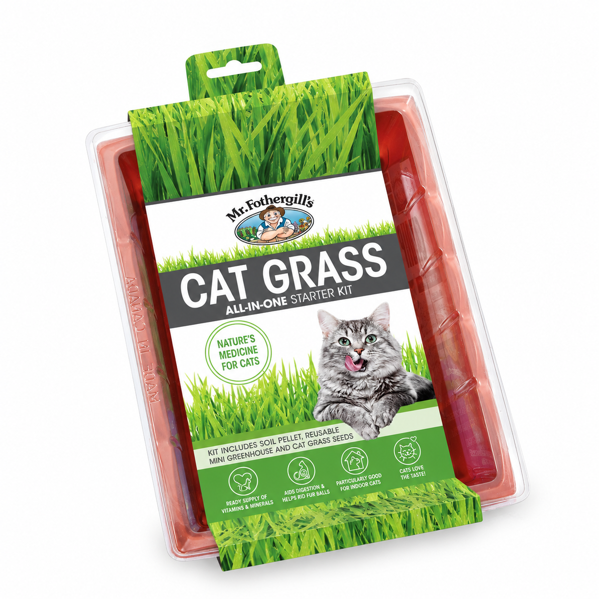 Mr Fothergill's Cat Grass Seed Raiser Kit