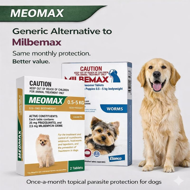 NEOMAX Allwormer Tablets For Small Dogs & Puppies 0.5-5kg