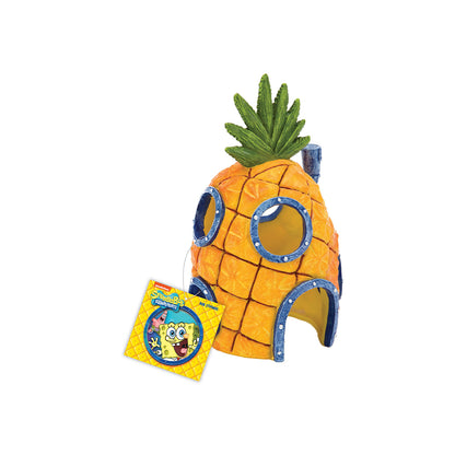 SpongeBob SquarePants Pineapple with Swim Through Holes Resin Replica Aquarium Ornament — barcode 0030172071843