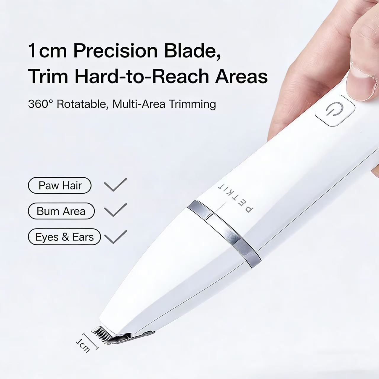 Petkit Dual-Head Quiet & Waterproof Grooming Trimmer