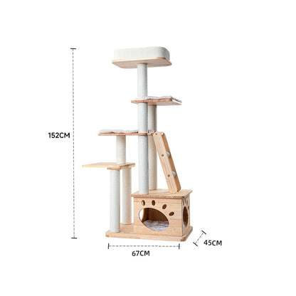 HONEYPOTCAT Wood Retreat Cat Furniture de180172/de180172pro/de180172ext