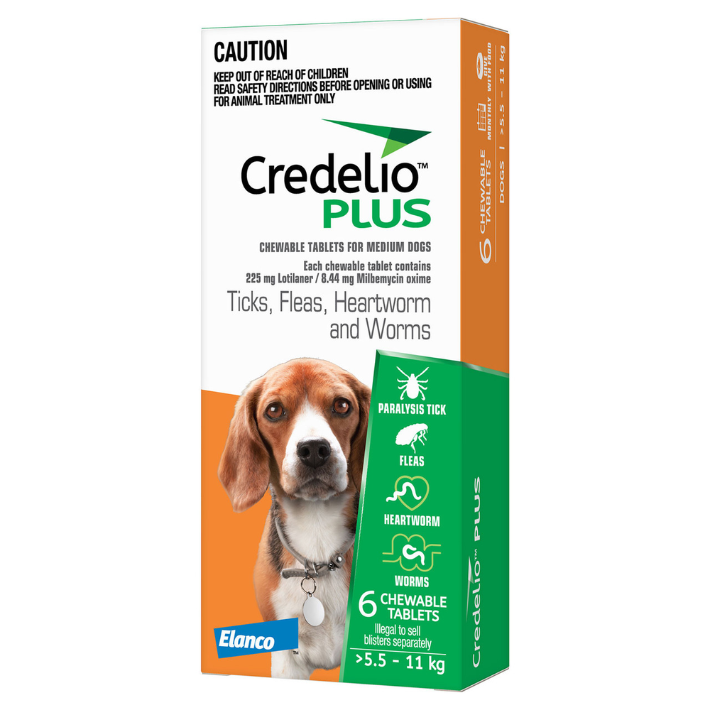 CREDELIO PLUS for Dogs 11-22kg Green