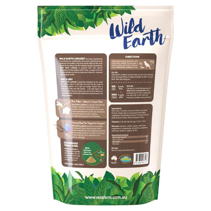 VETAFARM Wild Earth Lorikeet Diet 450g