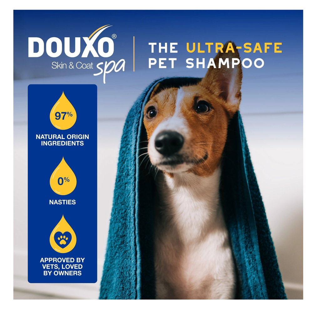 DOUXO Skin And Coat Spa Ultra Safe Hydrating Oatmeal Dog Shampoo 250ml