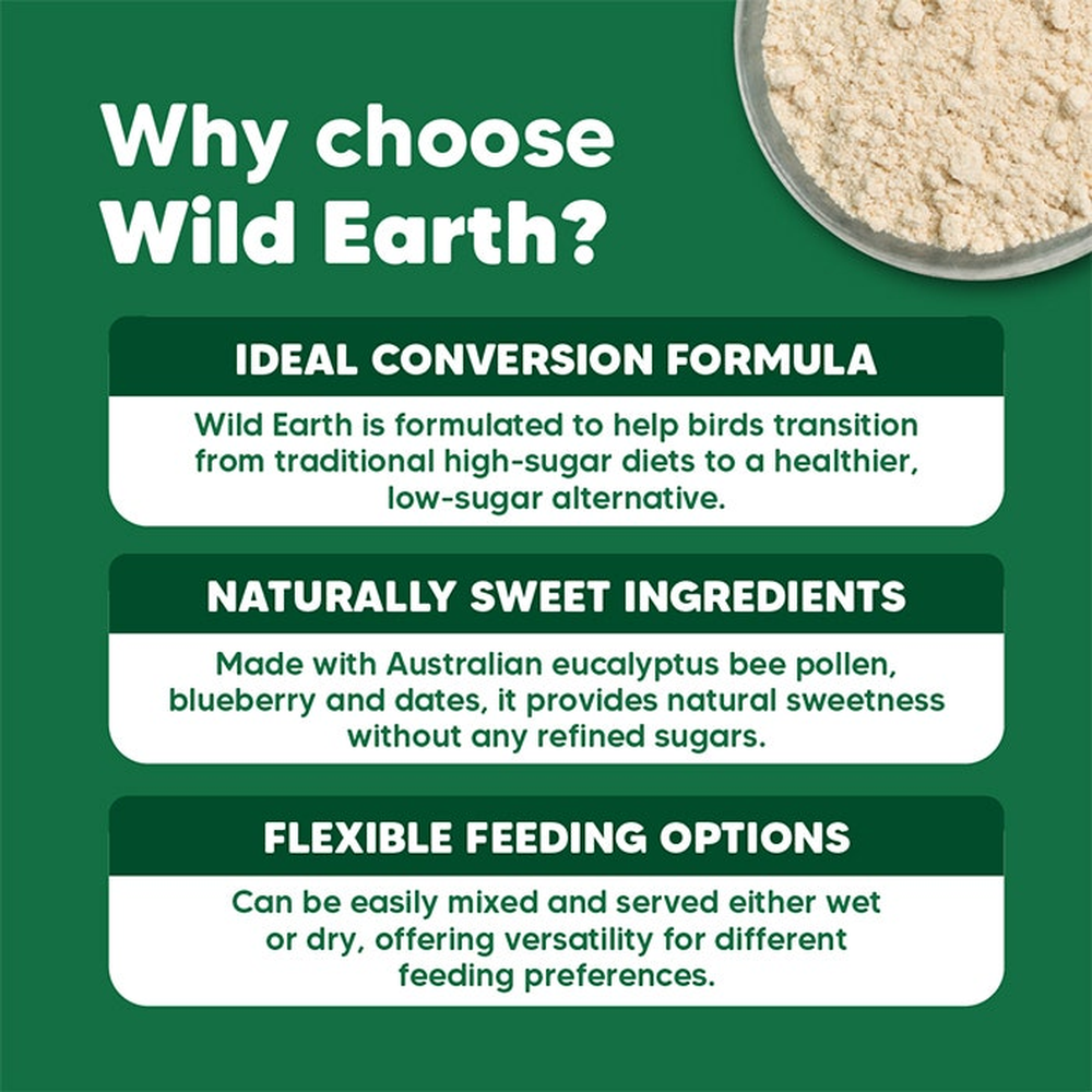VETAFARM Wild Earth Lorikeet Diet 450g