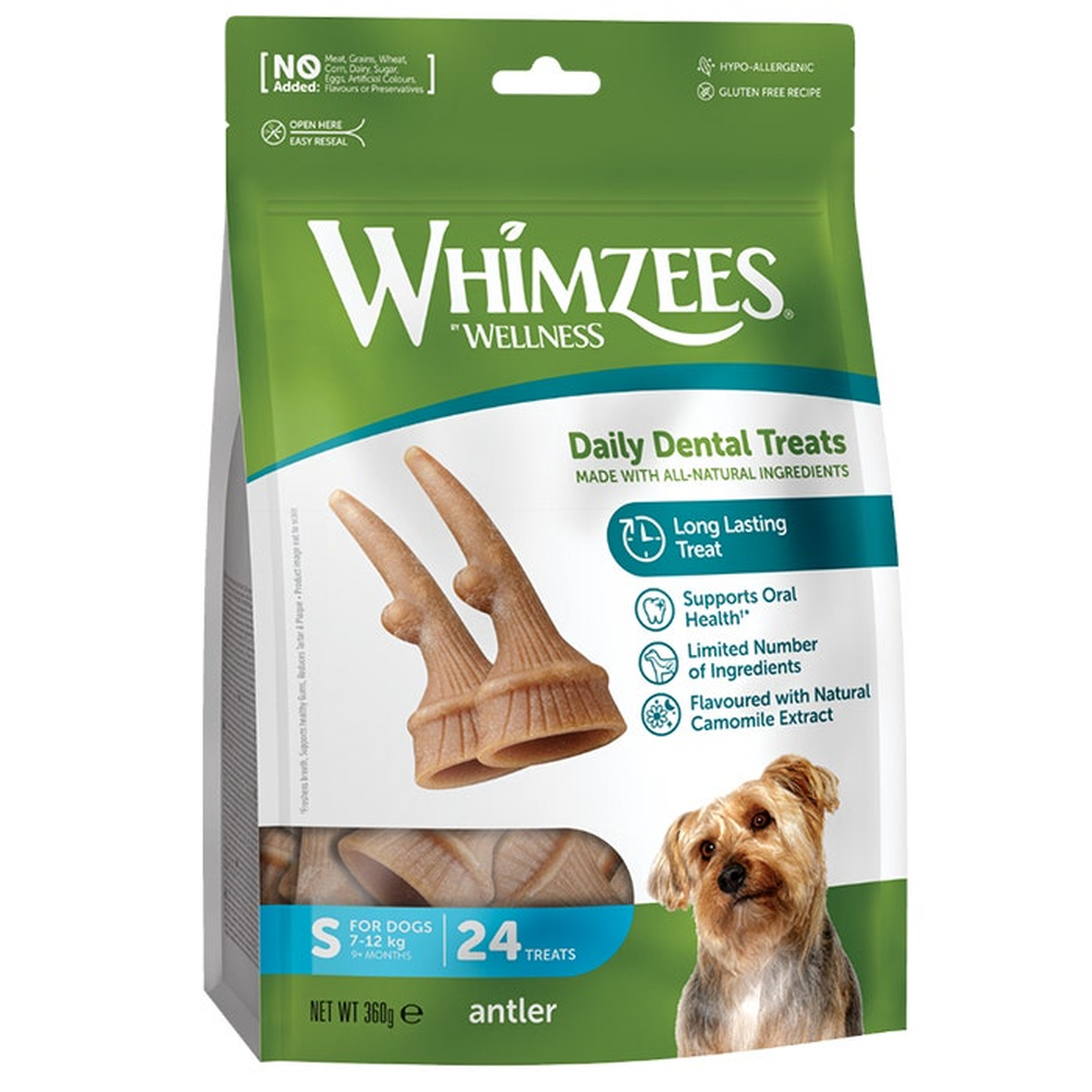 WHIMZEES Occupy Calmzees Antler Dog Treats Value Bag