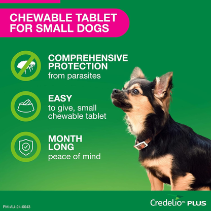 CREDELIO PLUS for Dogs 2.8-5.5kg Pink