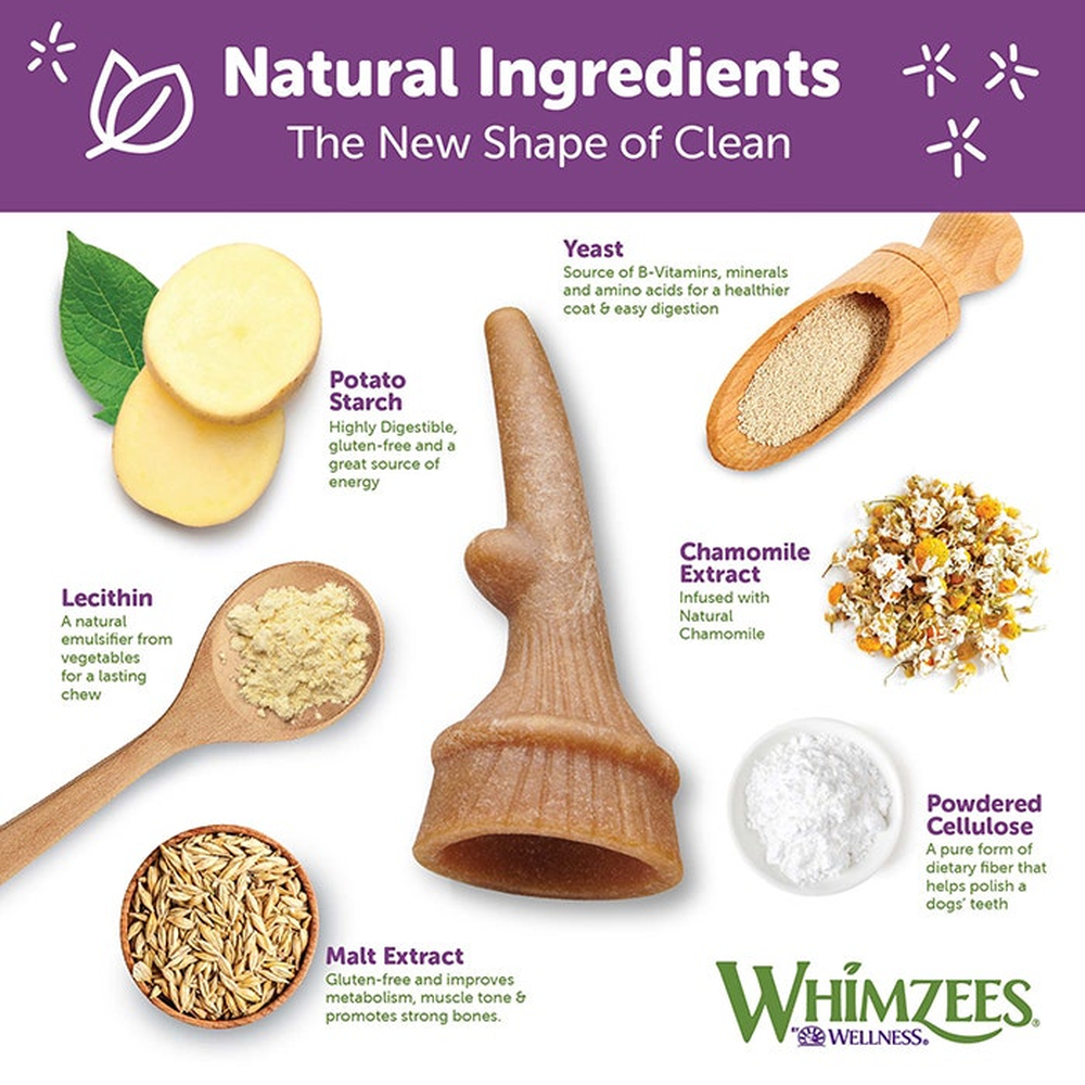 WHIMZEES Occupy Calmzees Antler Dog Treats Value Bag