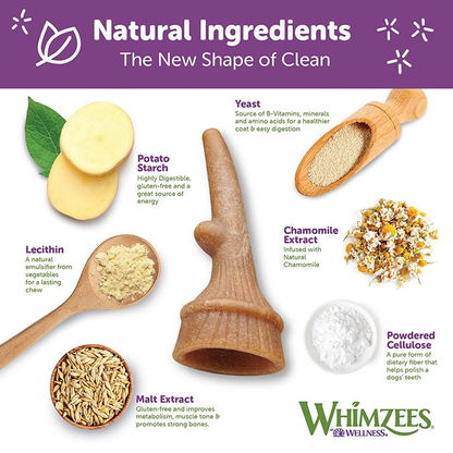 WHIMZEES Occupy Calmzees Antler Dog Treats Value Bag