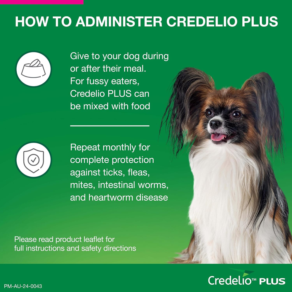 CREDELIO PLUS for Dogs 2.8-5.5kg Pink