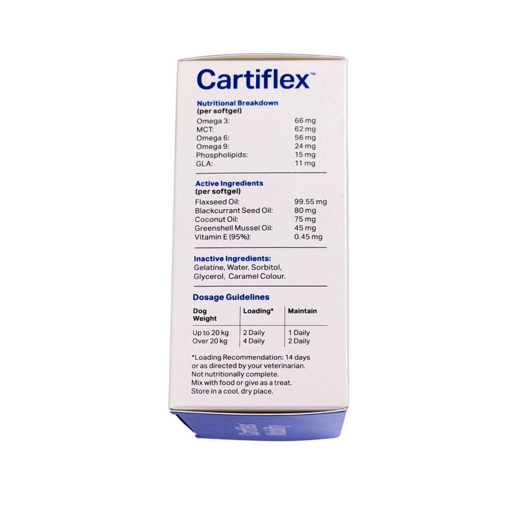 CARTIFLEX Joint Support Supplement for Dogs 56 Capsules