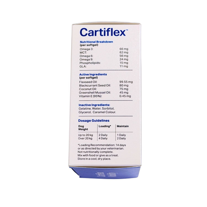CARTIFLEX Joint Support Supplement for Dogs 56 Capsules