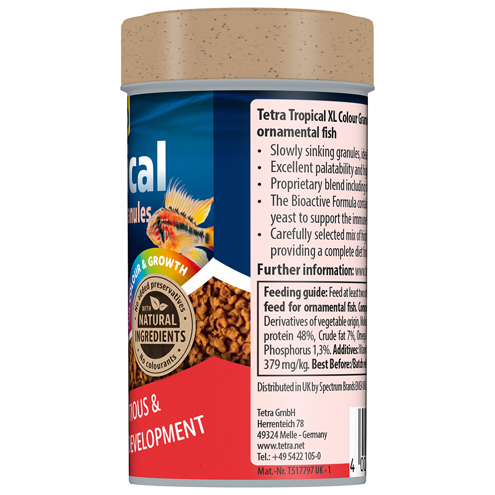 Tetra Tropical XL Color Granules 75g