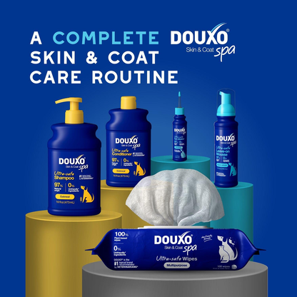 DOUXO Skin And Coat Spa Ultra Safe Dogs And Cats Ear Cleaner 120ml