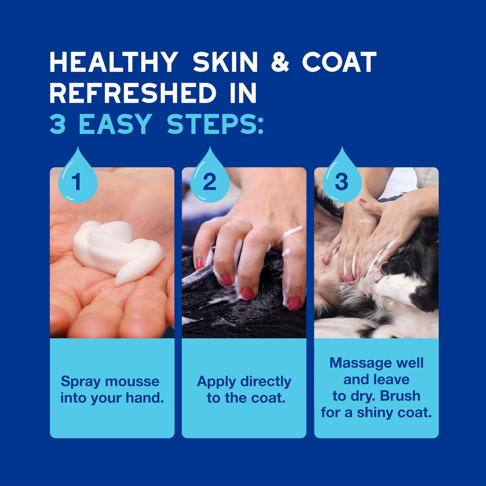 DOUXO Skin And Coat Spa Ultra Safe Dog Leave On Mousse 150ml