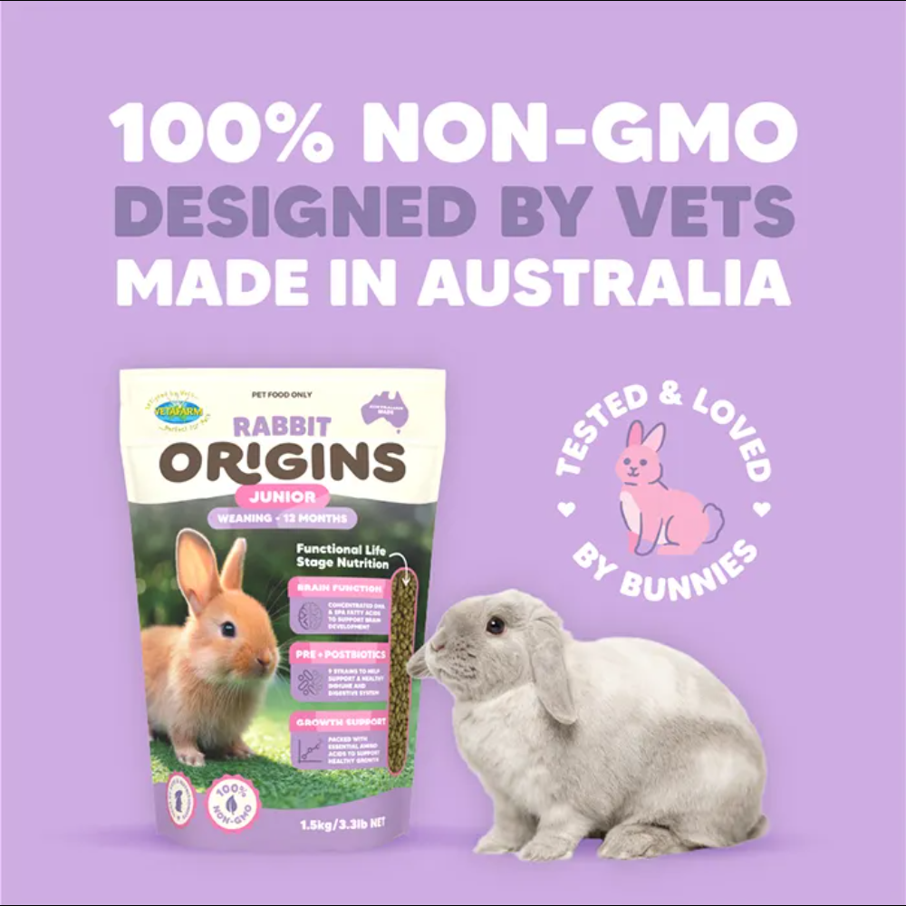 VETAFARM Rabbit Origins Junior 1.5kg