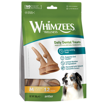 WHIMZEES Occupy Calmzees Antler Dog Treats Value Bag