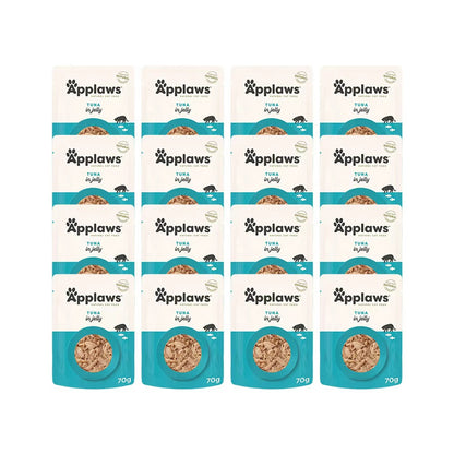 APPLAWS Tuna Wet Cat Food Jelly Pouch