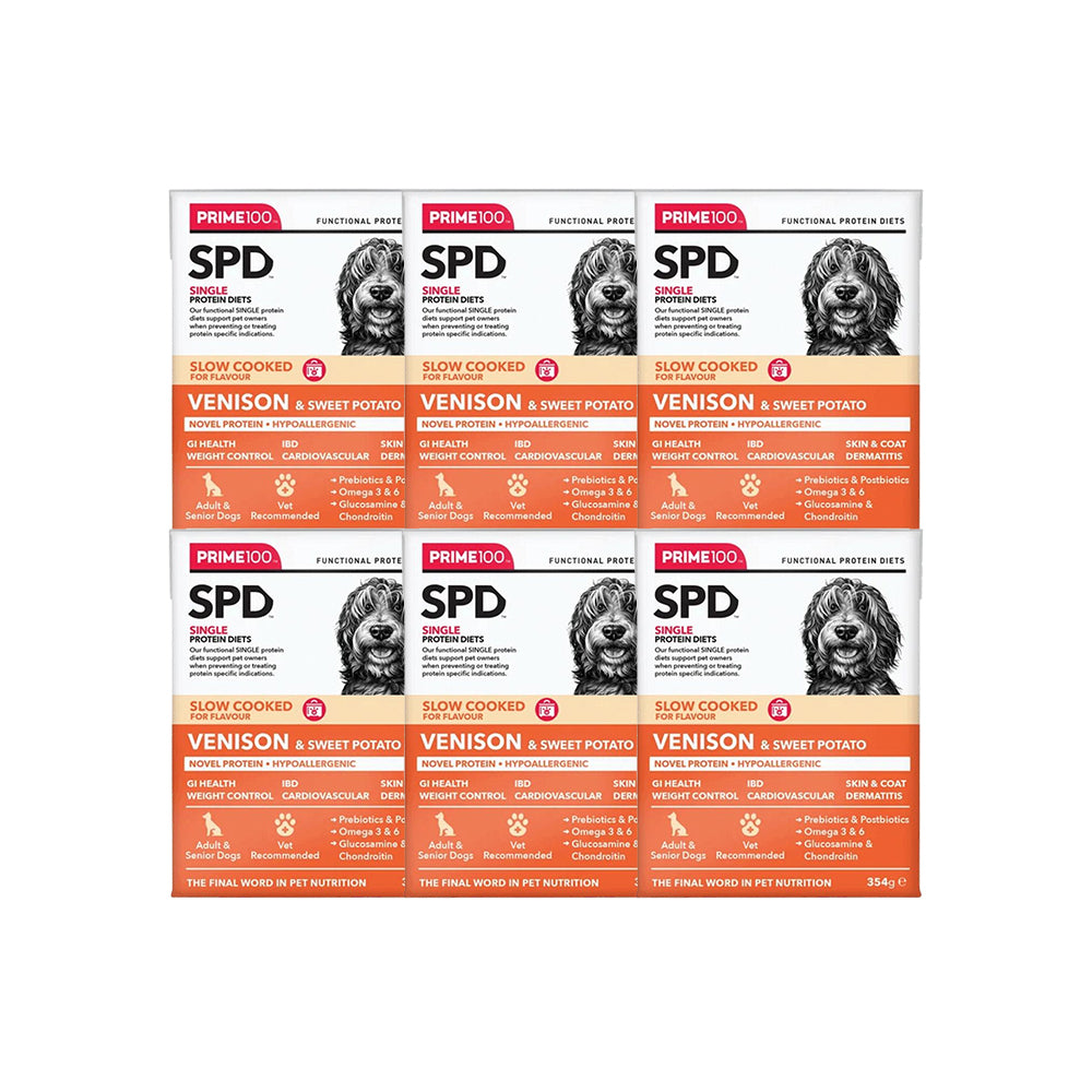 PRIME100 SPD Slow Cooked Venison & Sweet Potato Wet Dog Food