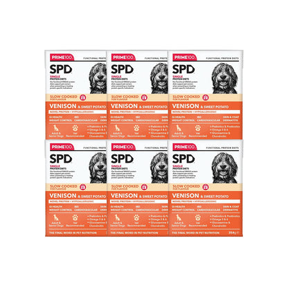PRIME100 SPD Slow Cooked Venison & Sweet Potato Wet Dog Food