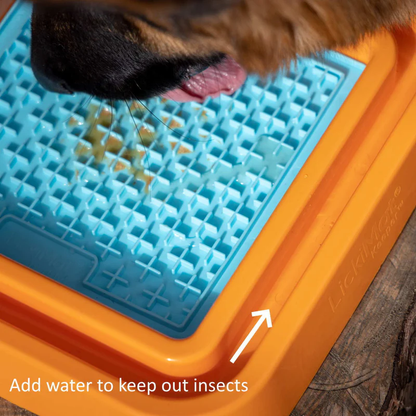 LICKIMAT Outdoor Keeper with Ant-Proof Pad Holder