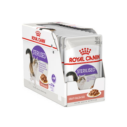 ROYAL CANIN Sterilised Adult Gravy Wet Cat Food product image