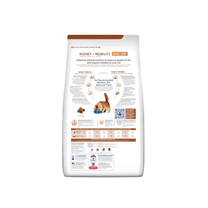 Hill's Prescription Diet k/d Kidney and j/d Mobility Care Dry Cat Food 2.88kg product image