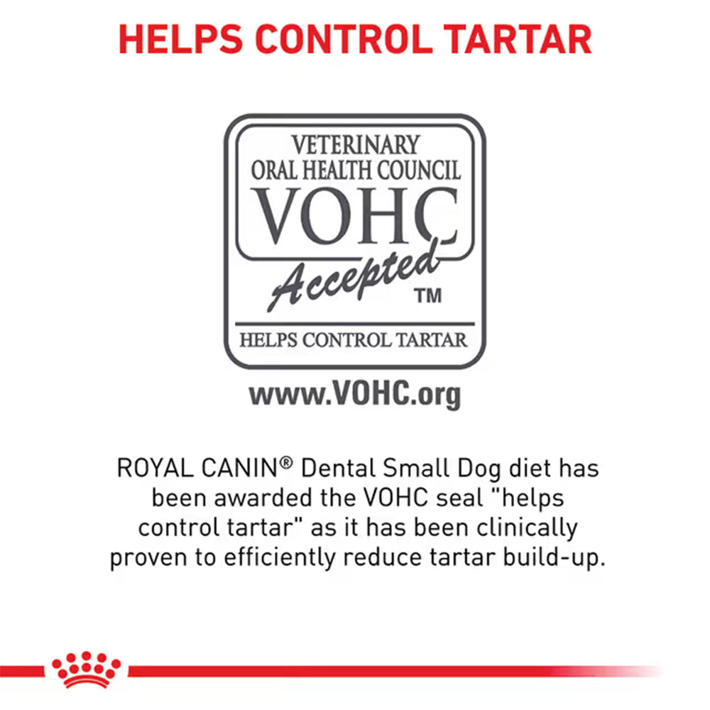 Royal Canin Dental Small Breed Adult Dry Dog Food 3.5kg — product information image