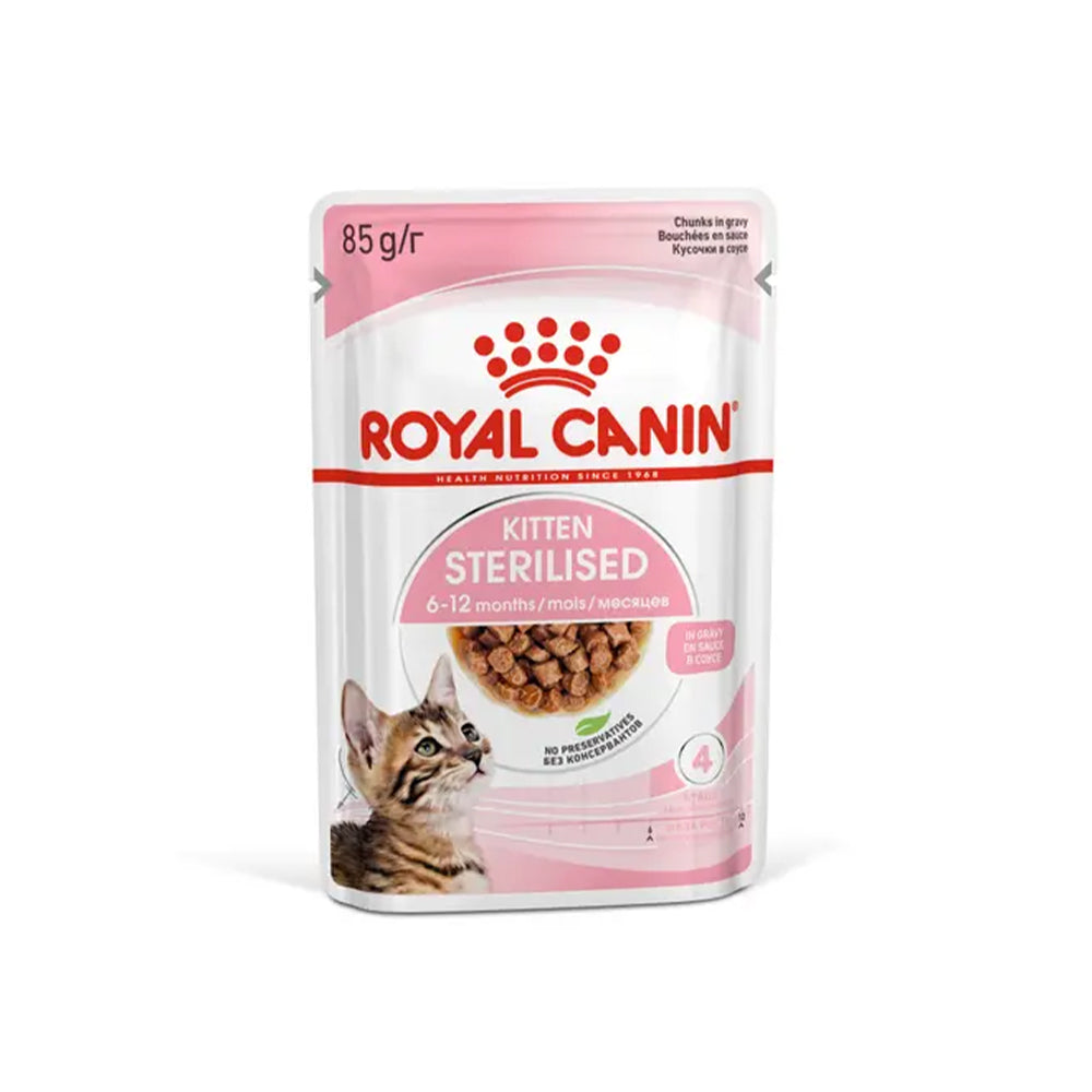 ROYAL CANIN Sterilised Kitten Gravy Wet Cat Food product image