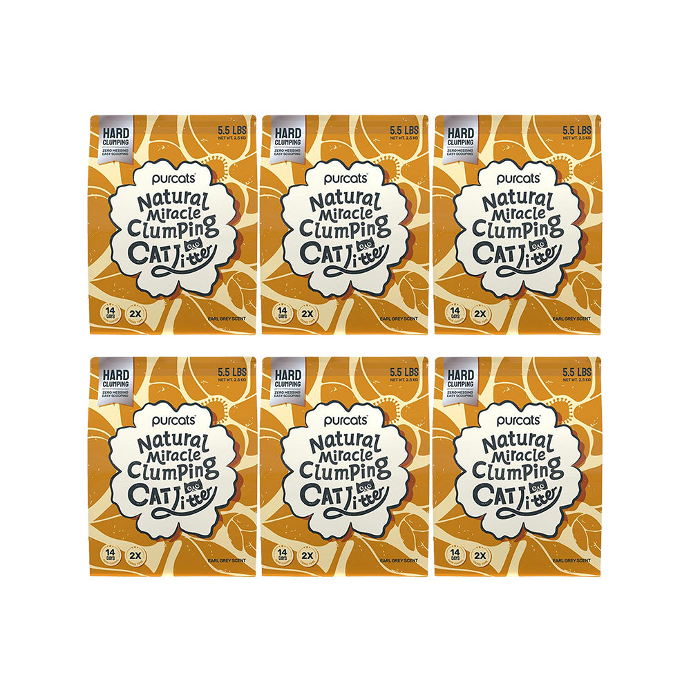 CATURE Natural Miracle Cassava Cat Litter - Earl Grey Scent 2.5Kg