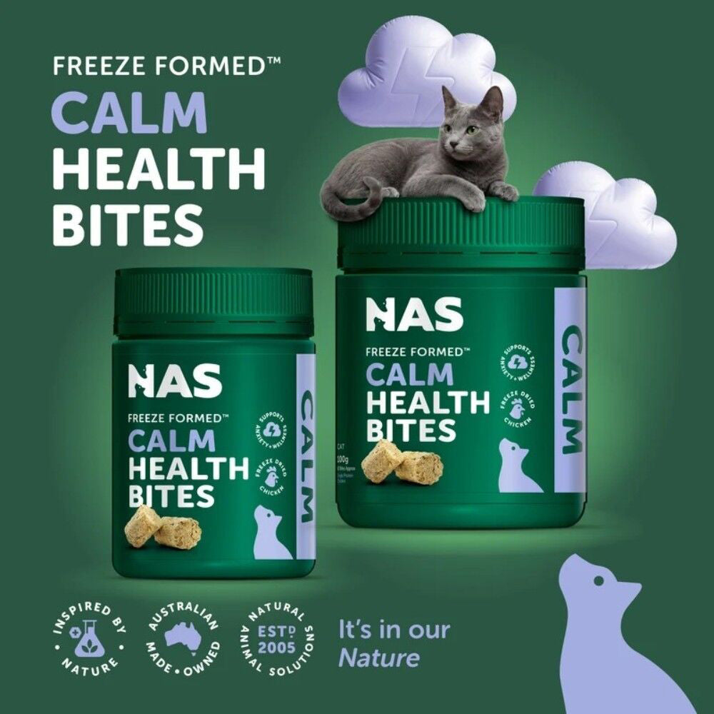 NATURAL ANIMAL SOLUTIONS Freeze Formed Feline Calm Health Bites For Cats – Product information image 6