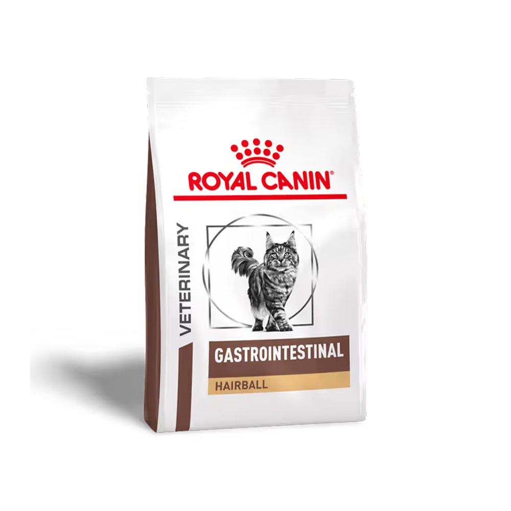 Royal Canin Veterinary Gastrointestinal Hairball Dry Cat Food 2kg — 3182550906609 variant white-background front packshot