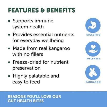 NATURAL ANIMAL SOLUTIONS Freeze Formed Gut Health Bites For Dogs & Cats – Product information image 7
