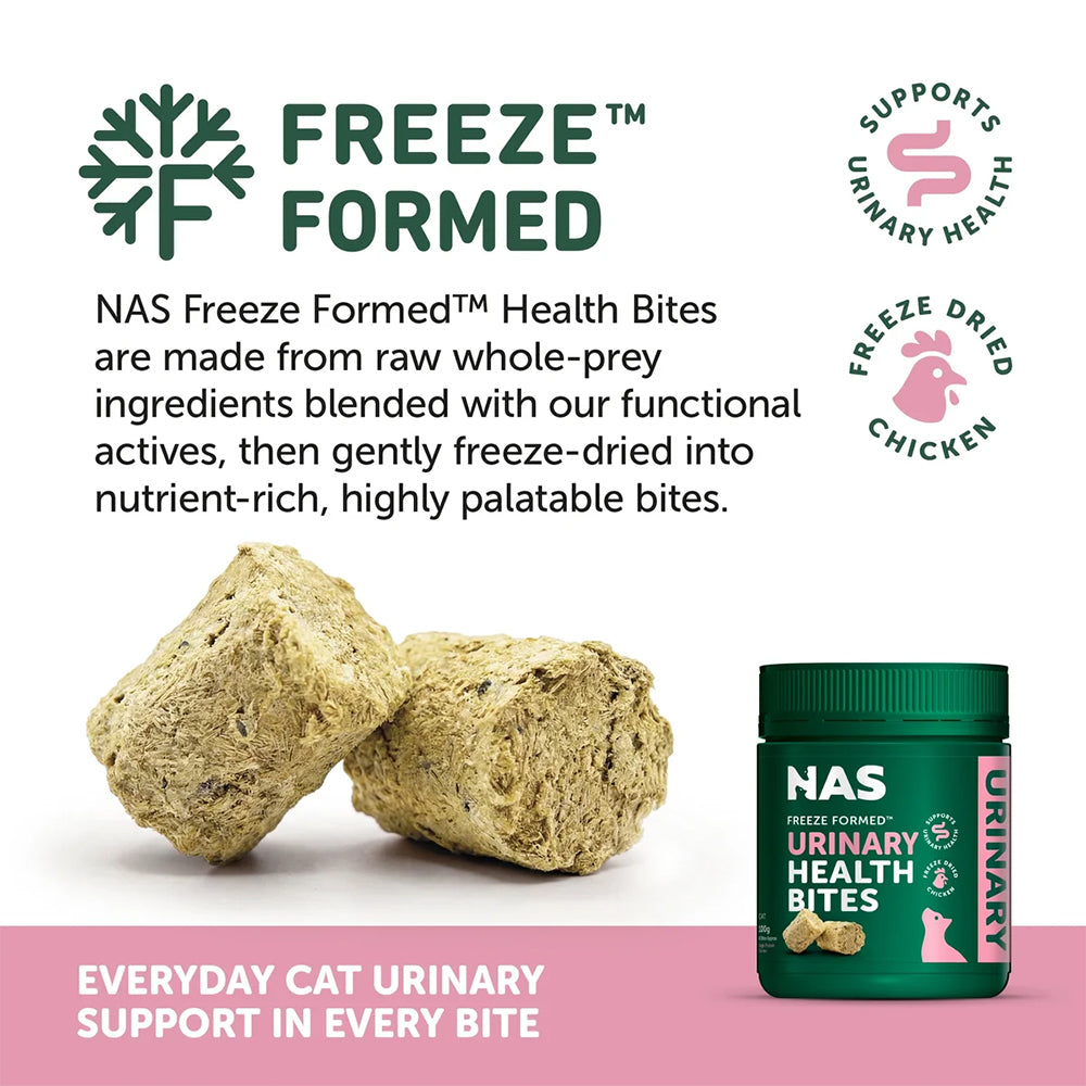 NATURAL ANIMAL SOLUTIONS Freeze Formed Feline Urinary Health Bites For Cats – Product information image 4