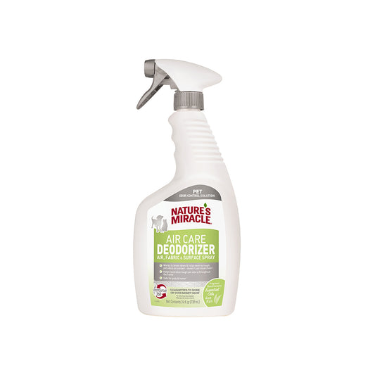 Nature's Miracle Air Care Deodorizer Aloe Rain 709ml spray bottle