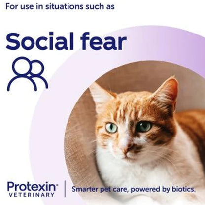 Protexin SereniCare calming support product information graphic